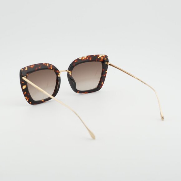 Isabel Marant IM 0083/G/S 02IK HA Sunglasses Havana Butterfly Frame,Brown Lenses main image 10